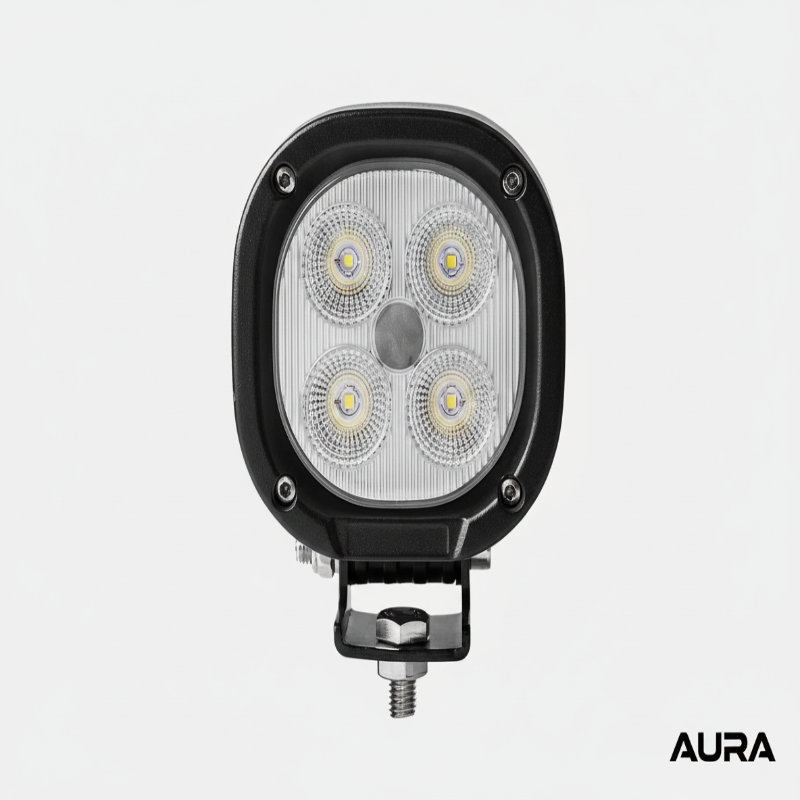 4" 40W Square Worklight
