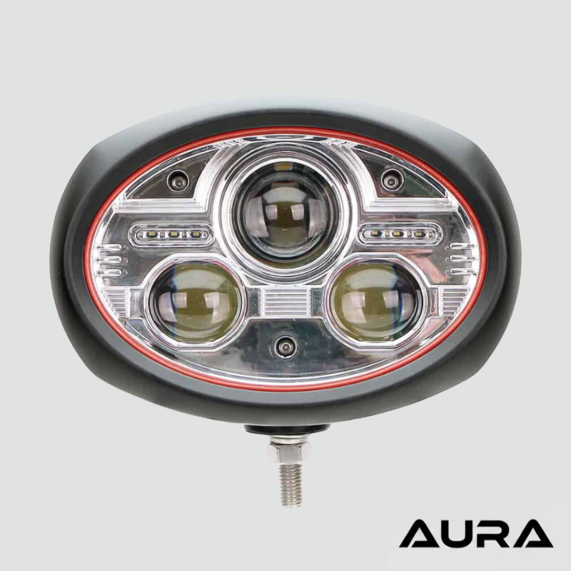 8 Inch 90W Oval LED Hi-Lo For Case/NH/Massey